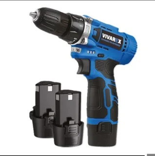 دریل شارژی دو باتری بدون لوازم 12 ولت ویوارکس مدل VR1215V-2B