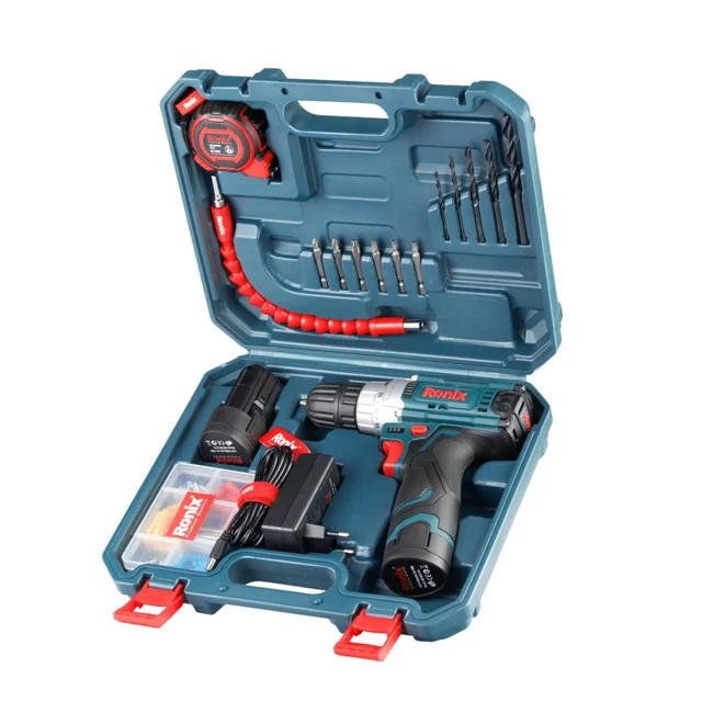 مجموعه 19 عددی دریل چکشی رونیکس مدل RS-8613 101960006